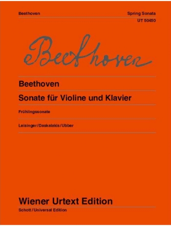 Sonata Op24 (Spring Sonata) Violin & Piano (Wiener Urtext