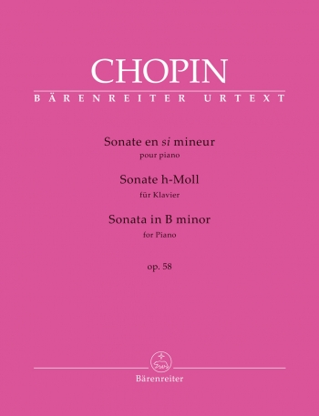 Sonata Op.58 B Minor: Piano (Barenreiter)