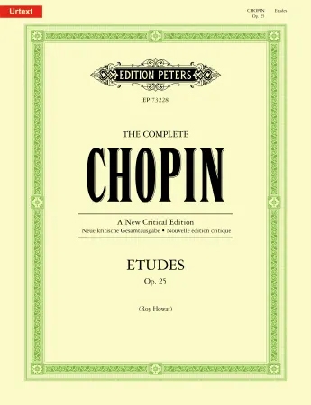 Etudes Op.25 Piano (Peters) (The Complete Chopin)