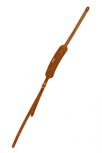 Klondyke 1950's Tan Guitar Sheepskin Pad Strap