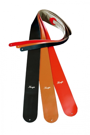 Klondyke 2.5" Standard Leather Red Strap