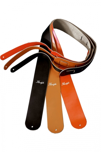 Klondyke 3" Standard Leather Burgundy Strap