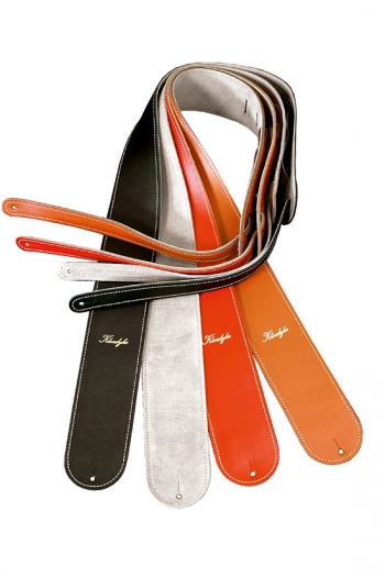 Klondyke 3" Deluxe Leather Red Strap