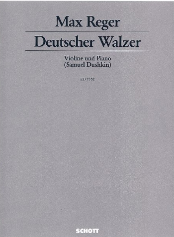 German Waltz: Violin & Piano (Schott)