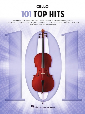 101 Top Hits: Cello  Solo