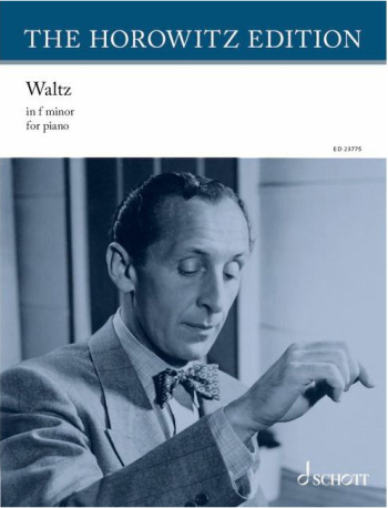 Waltz In F Minor Piano Solo (Schott)