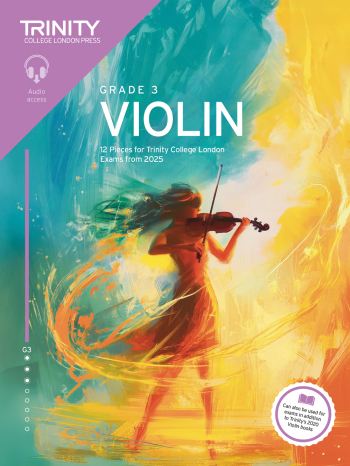 Trinity College London Violin Exam Pieces Grade 3 Violin & Piano From 2025
