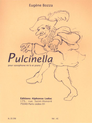 Pulcinella For Alto Saxophone & Piano (Leduc)