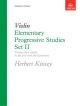 Elementary Progressive Studies Set II Violin (ABRSM)