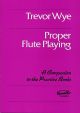 Proper Flute Playing (Wye)