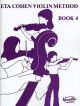 Eta Cohen Violin Method Book 4: Violin Part