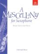 Miscellany For Saxophone: Book 1: Alto & Tenor Sax & Piano (ABRSM)