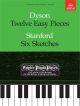 Twelve Easy Pieces And 6 Sketches: EPP64 Piano (ABRSM)