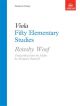 Fifty Elementary Studies: Viola (ABRSM)