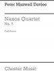 Naxos Quartet No 5: Lighthouses Of Orkney and Shetland: Miniature Score