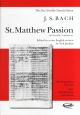 St Matthew Passion: Vocal Score (Jenkins)  (Novello)