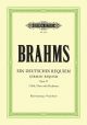 German Requiem: Ein Deutsches Requiem Op.45: German Edtion: Vocal Score (Peters)