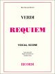Requiem Vocal Score Latin Text With English Translation (Ricordi)