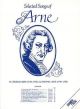 Selected Songs Of Arne Vocal (Cramer)