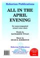 All In The April Evening Vocal Satb