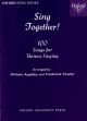 Sing Together Melody 100 Songs For Unison Singing: Words and Top Line (OUP)