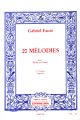 20 Mélodies Volume 1: Soprano (Leduc)