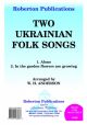 2 Ukranian Folk Songs: Vocal Solo