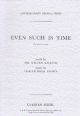 Even Such Is Time Vocal SATB (Chester)