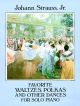 Favorite Waltzes Polkas And Other Dances: Piano  (Dover Ed)