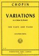 Variations On A Theme By Rossini: Flute & Piano (International)