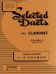 Selected Duets For Clarinet Vol.2 Clarinet Duet (voxman)