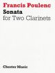 Sonata Clarinet Duet: (2 Clarinets 1 In Bb And 1 In A)