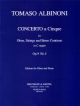 Oboe Concerto Op.9/5 C Major: Oboe & Piano (Breitkopf)