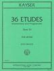36 Etudes: Op20: Violin: Studies (gingold) (International)