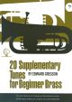 20 Supplementary Tunes Bass Clef For Beginner Brass (Gregson) (Brasswind)