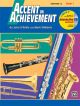 Accent On Achievement Book 1: Baritone  Treble Clef: Book & CD