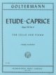 Etude Caprice Op54: Cello & Piano  (International)