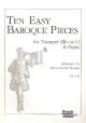 Ten Easy Baroque Pieces - Trumpet & Piano