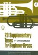 20 Supplementary Tunes Treble Clef For Beginner Brass (Gregson) (Brasswind)