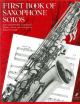 First Book Of Saxophone Solos: Alto Sax & Piano (Hinchliffe)