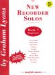 New Recorder Solos: 1: Recorder and Piano