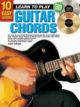 10 Easy Guitar Chords Lessons Teach Yourself Book & CD & DVD