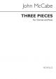 3 Pieces: Clarinet & Piano (Novello)