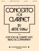 Clarinet Concerto For Clarinet and Piano