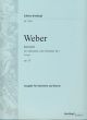 Concerto F Minor Op.73/1: Clarinet & Piano (Breitkopf)