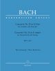 Concerto E Major No.2 Bwv 1042: Piano  (Barenreiter)