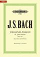 St John Passion BWV 245: German Edition Vocal Score (Peters)