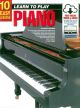 10 Easy Piano Lessons Teach Yourself Piano: Book & Cd