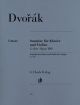 Sonatina G  Major Op.100: Violin & Piano (Henle)