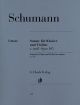 Sonata: A Minor Op105: Violin And Piano (Henle)